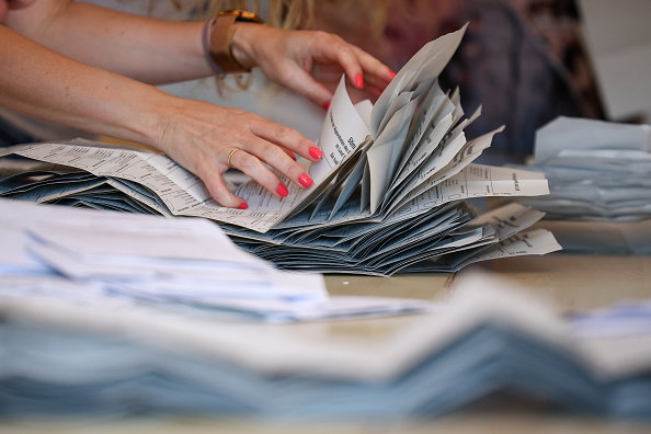 European elections - vote count