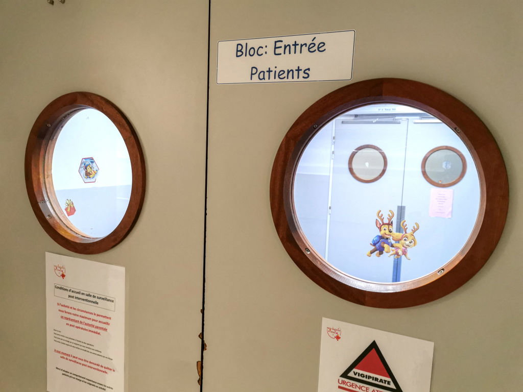 FRANCE-HEALTH-HOSPITAL-PAEDIATRICS-ILLUSTRATION