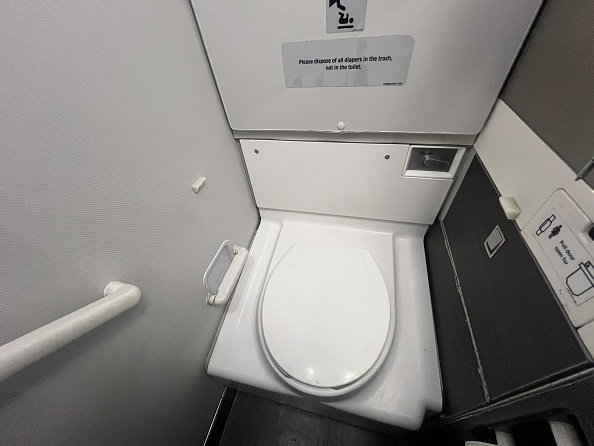 Airplane Lavatory Interior