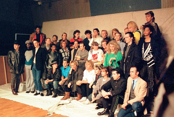Band Aid Recording Session