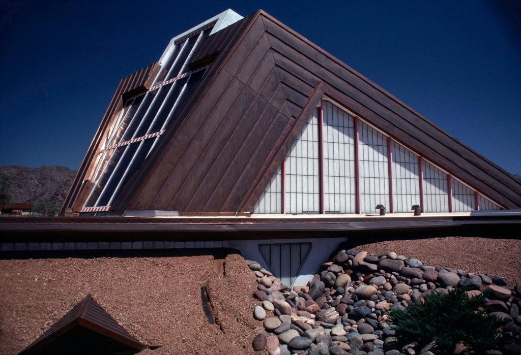 La Maison du Futur érigée par la Fondation Frank Lloyd Wright en Arizona