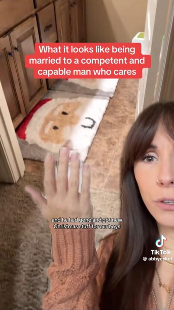 Screenshot from video by abbyeckel on TikTok