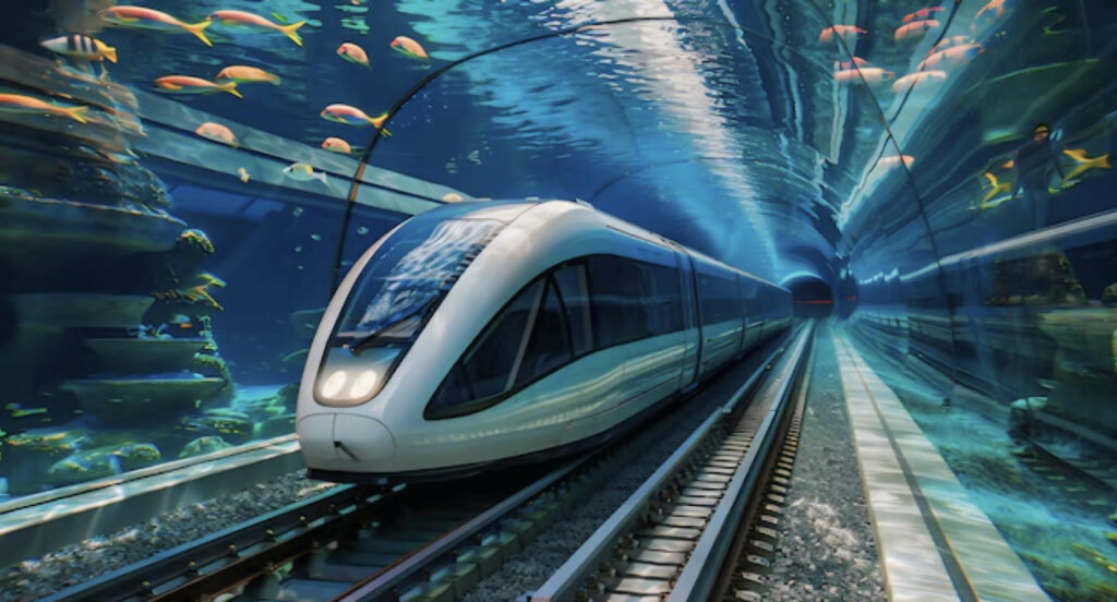 Underwater train