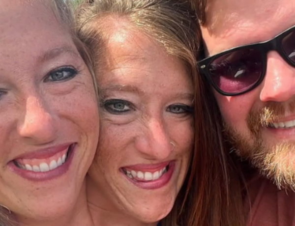 Abby and Brittany Hensel with husband