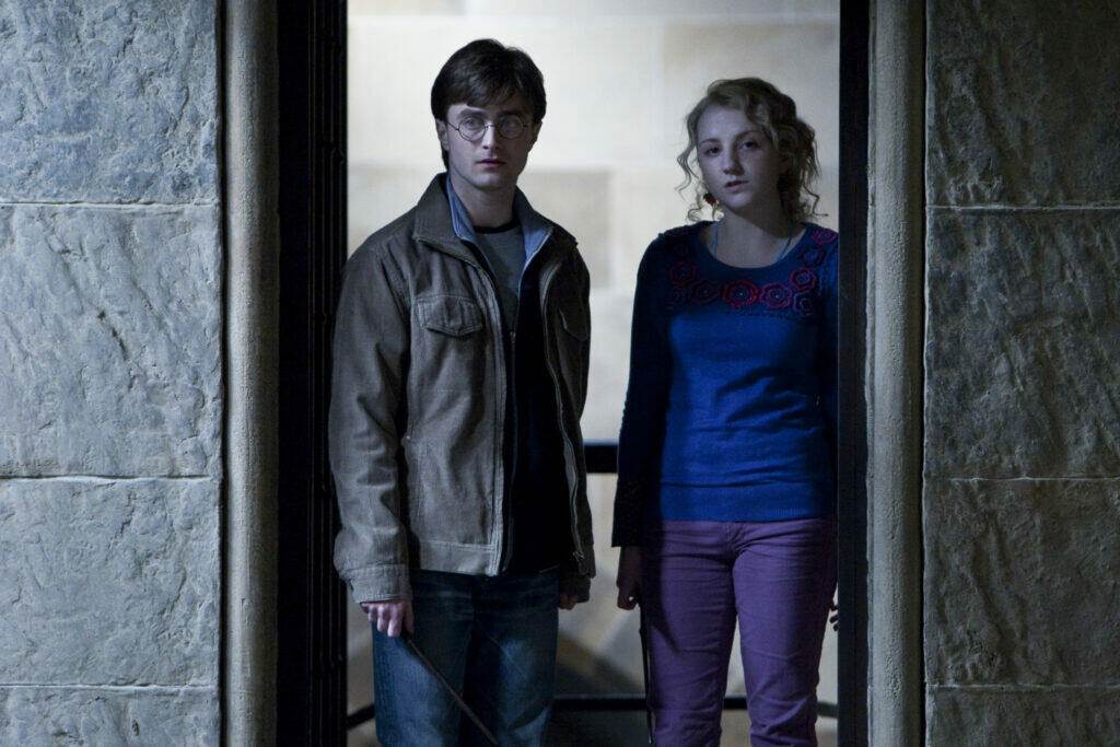 Evanna Lynch and Daniel Radcliffe