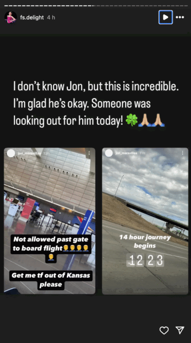 Maravilla's IG stories