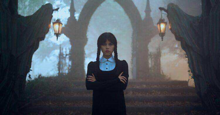 Jenna Ortega for 'Wednesday Season 2' (Netflix Tudum)