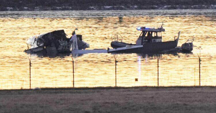 Traffic Control Footage Captures Mid-Air Collision Between American Airlines Plane and Helicopter