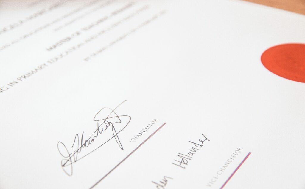 Birth certificate (Unsplash | Lewis Keegan)