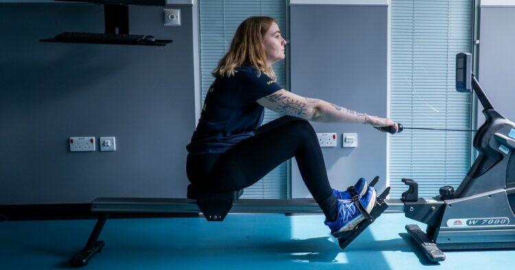 Sophie Pierce with cystic fibrosis rows across the Atlantic