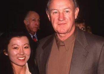 Gene Hackman and Betsy Arakawa (Ron Galella)