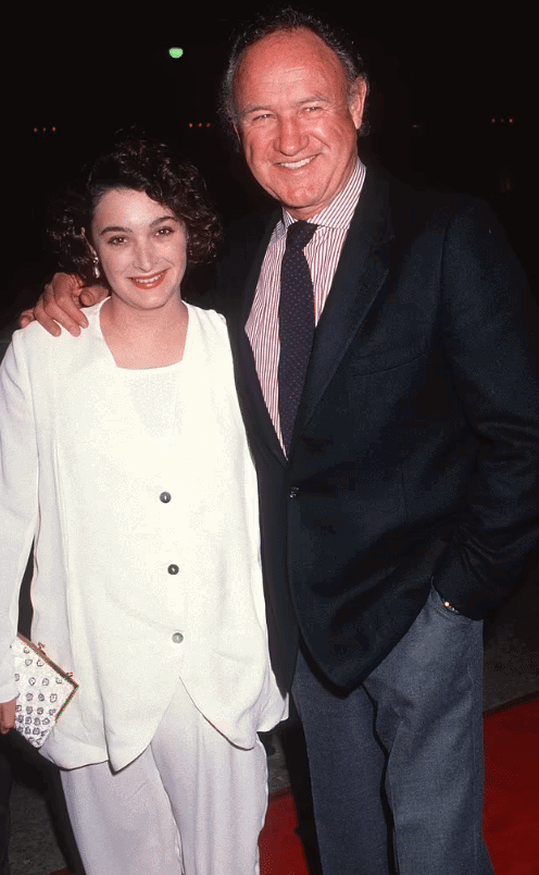 Gene Hackman and daughter