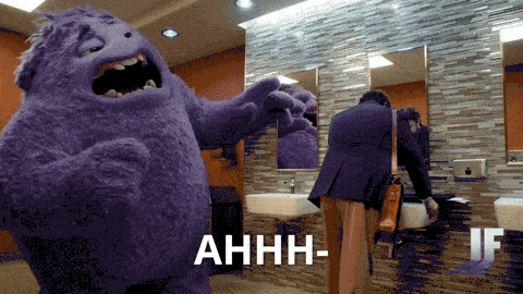 Paramount Pictures Sneezing GIF by IF Movie