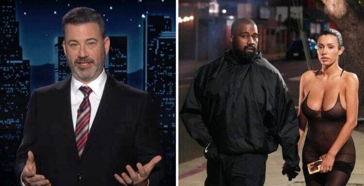 Jimmy Kimmel, Kanye West, Bianca Censori