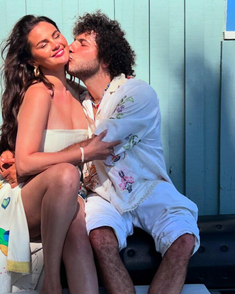 Selena Gomez on Instagram with Benny Blanco