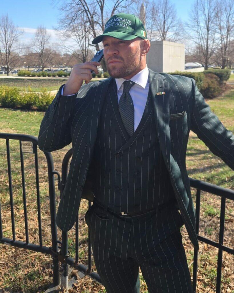 MMA Fighter Conor McGregor, Donald Turmp, White House