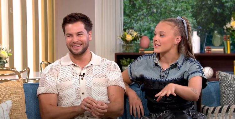 Chris Hughes and JoJo Siwa on ITV This Morning