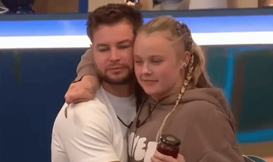 JoJo Siwa and Chris Hughs on Celebrity Big Brother
