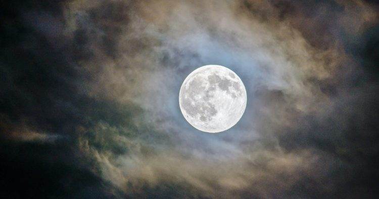 Moon in the sky