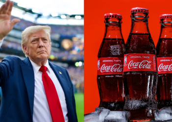 Donald Trump / Coca-Cola bottles