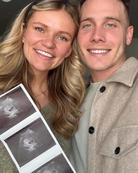 Annicka Gustin and her husband