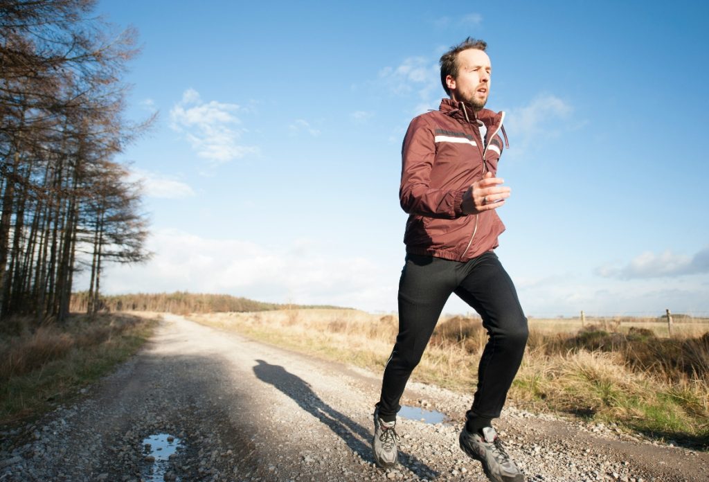 Man running