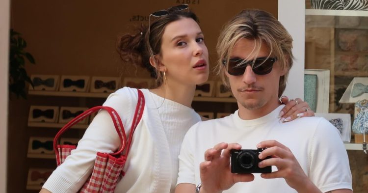 Millie Bobby Brown and Jake Bongiovi