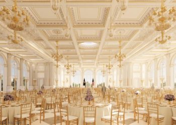 A rendering of White House Ballroom