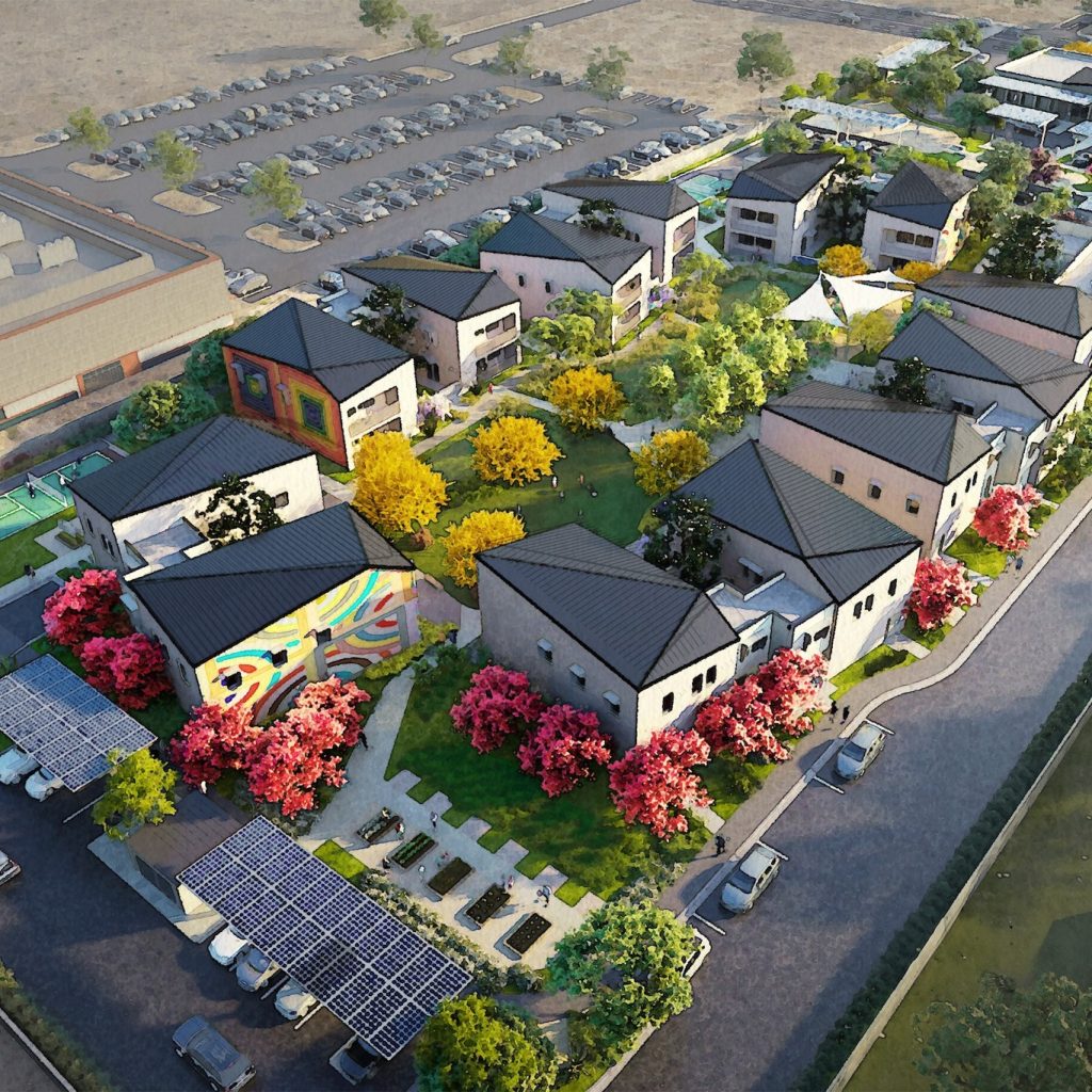 The Palmdale village