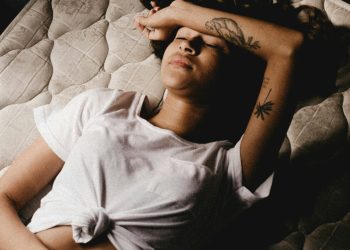 woman laying down