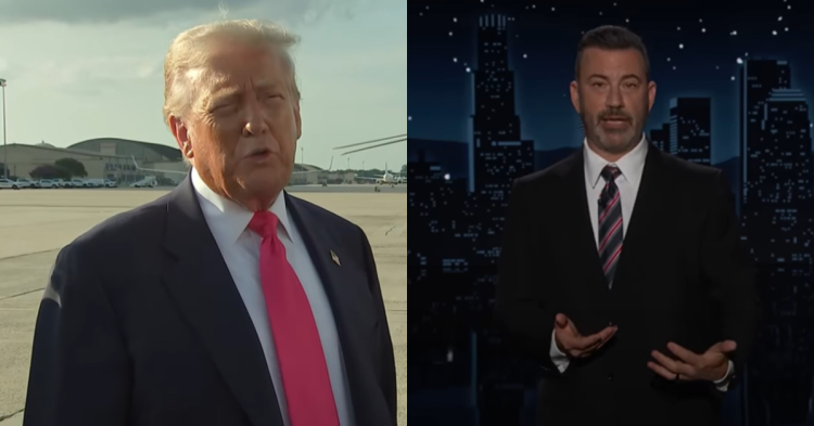 Donald Trump and Jimmy Kimmel