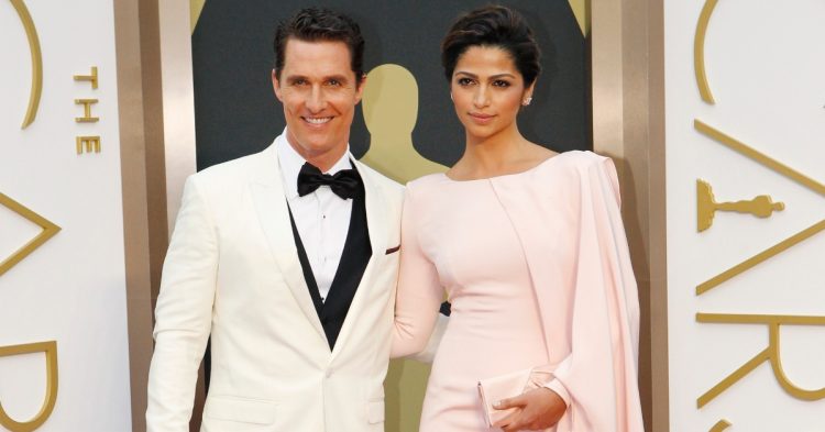 matthew McConaughey and Camila Alves