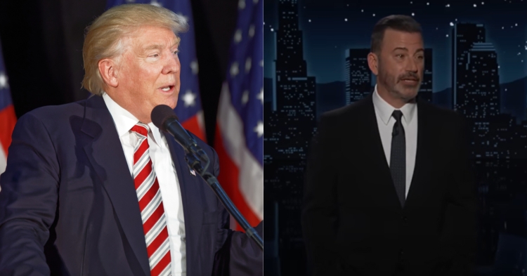 Donald Trump and Jimmy Kimmel