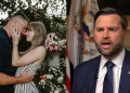 Taylor Swift and Travis Kelce and JD Vance