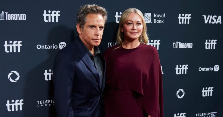 Ben Stiller and Christine Taylor