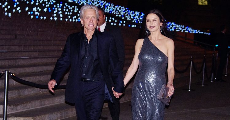 Catherine Zeta-Jones and Michael Douglas