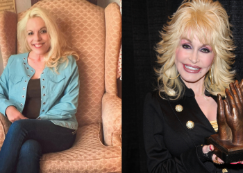 Freida Parton and Dolly Parton