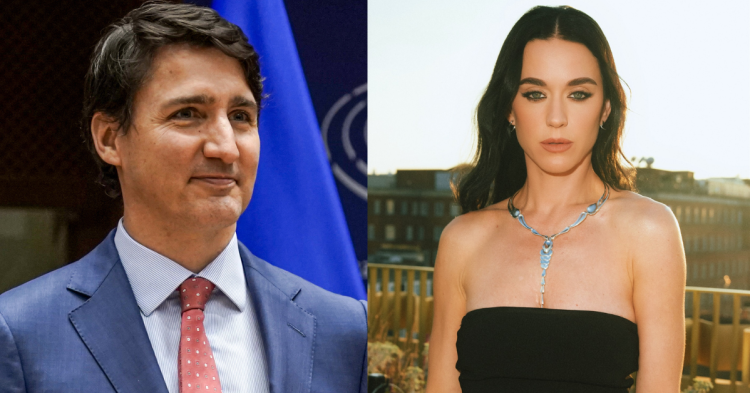 Justin Trudeau and Katy Perry