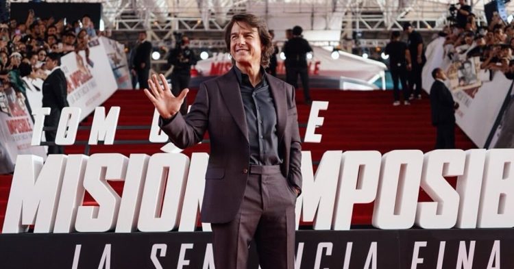 Tom Cruise on red carpet