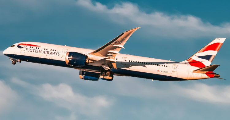 British Airways plane