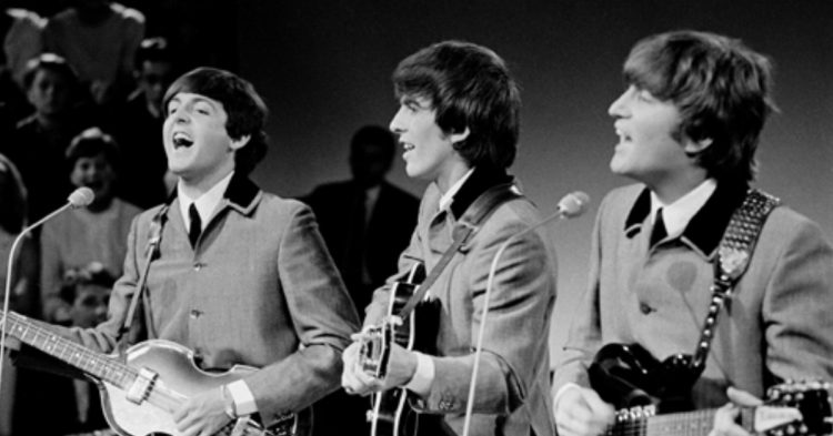 Paul McCartney George Harrison and John Lennon
