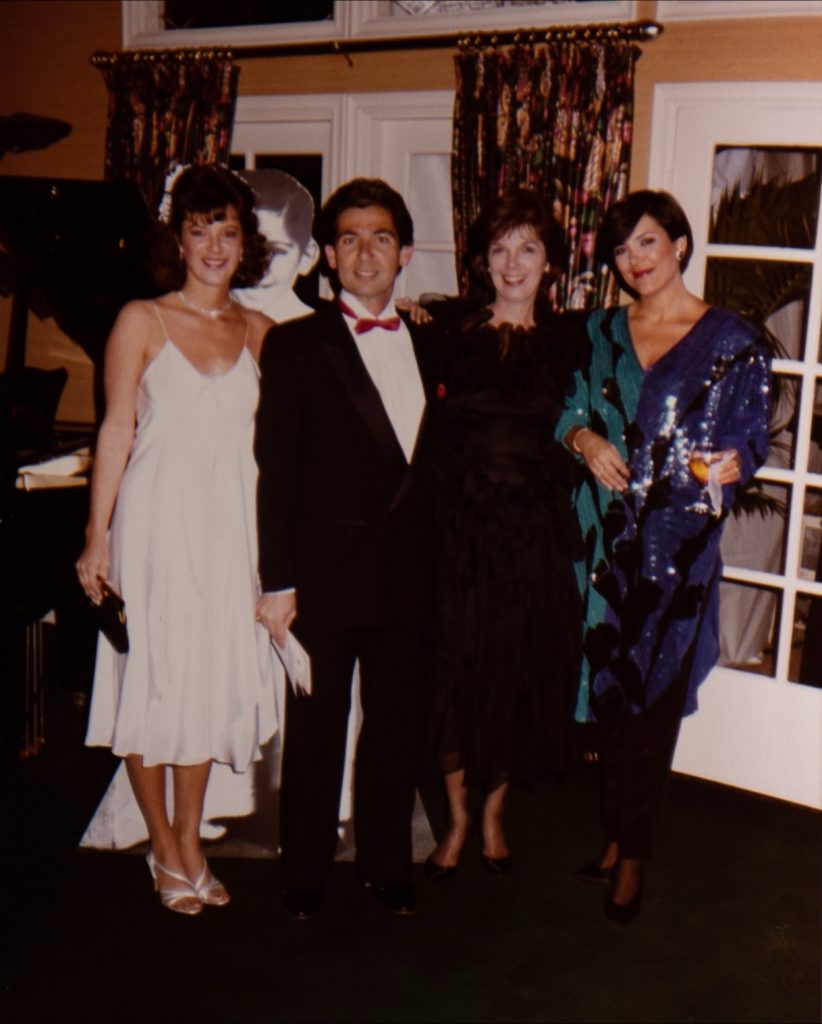 Kris Jenner and sister Karen Houghton with family