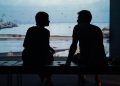 Couple talking
