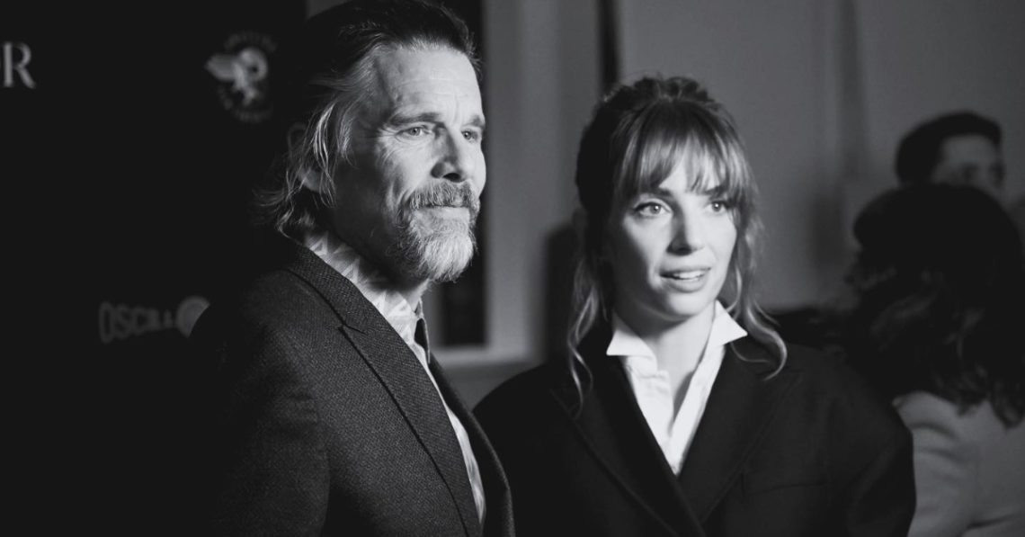 Ethan Hawke and Maya Hawke