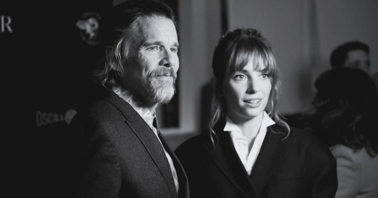Ethan Hawke and Maya Hawke