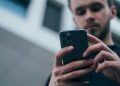 Man on his phone